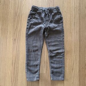 H&M Brown Plaid Pants